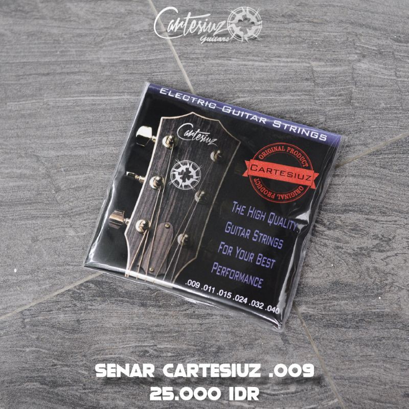 Senar Set Gitar Elektrik Original Cartesiuz Ukuran 009