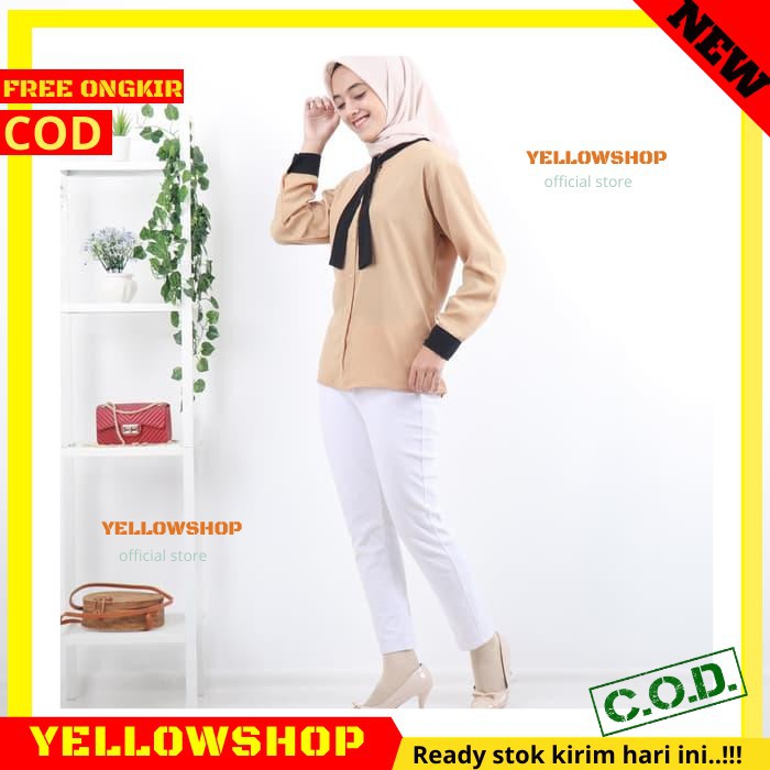  Baju  Atasan Fashion Blouse  Terbaru Murah Wanita Kekinian 