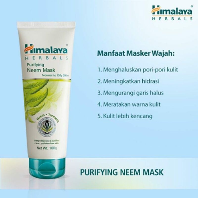 HIMALAYA PURIFYING NEEM MASK | NEEM SCRUB | FACE WASH