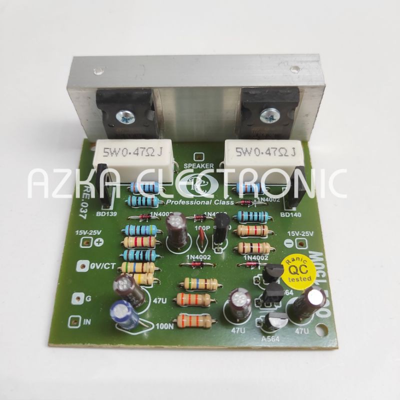 Kit Power Amplifier OCL 150W Mono