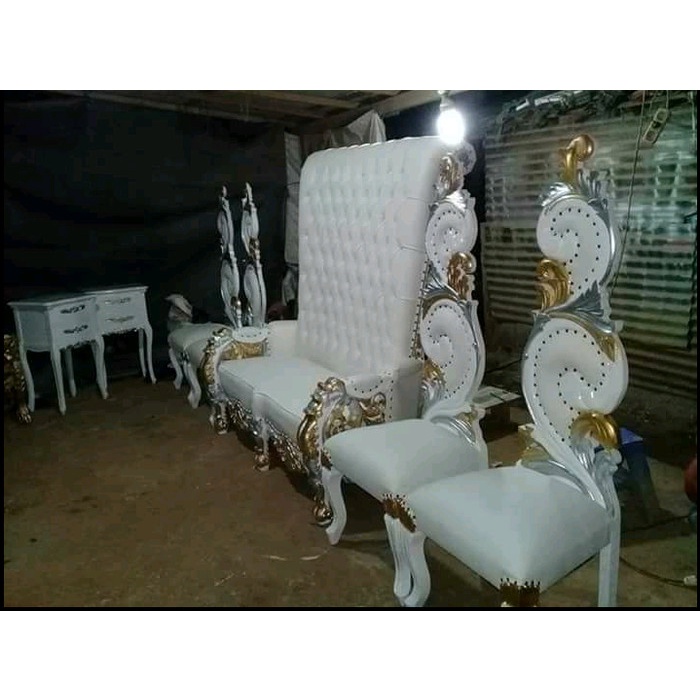 Kursi pelaminan manten sofa belagio minimalis dekorasi wedding modern