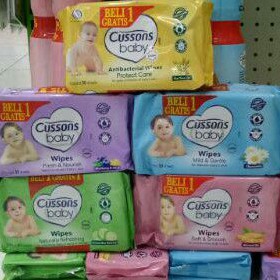 Tissue basah cussons