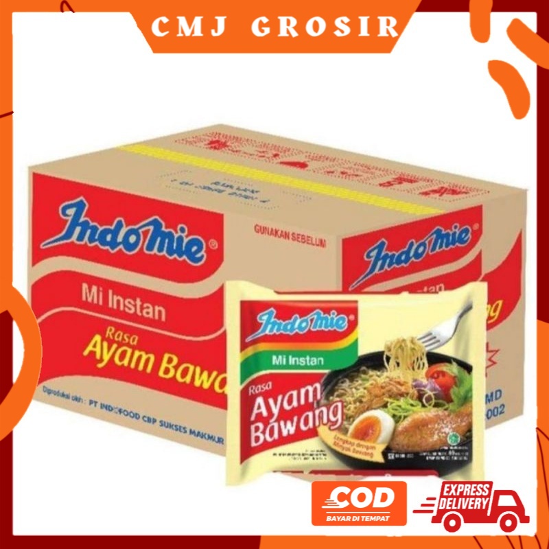 

GROSIR [1 DUS] INDOMIE AYAM BAWANG 1 DUS ISI 40 PCS | SEDAAP MIE AYAM BAWANG 1 DUS ISI 40 PCS