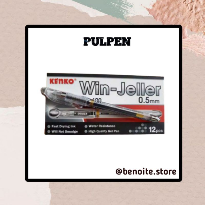 

pulpen kenko win jeller