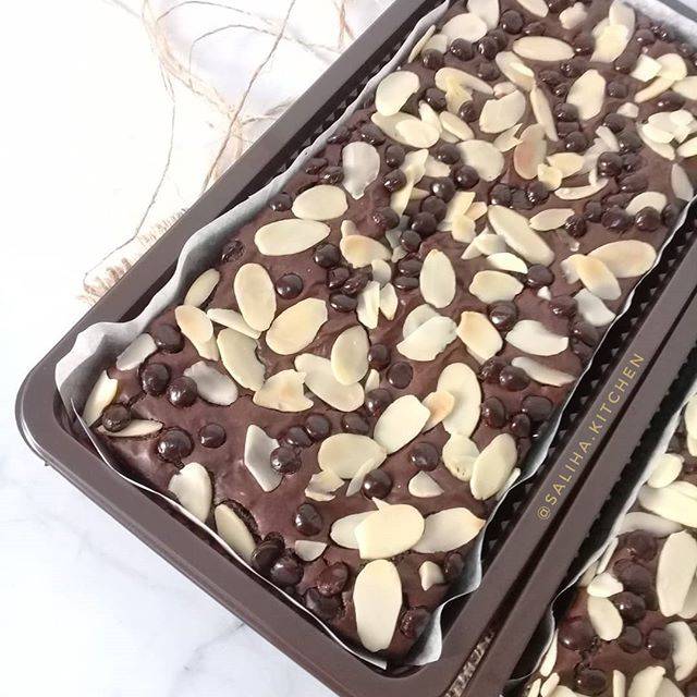 

Brownies Almond chocochip