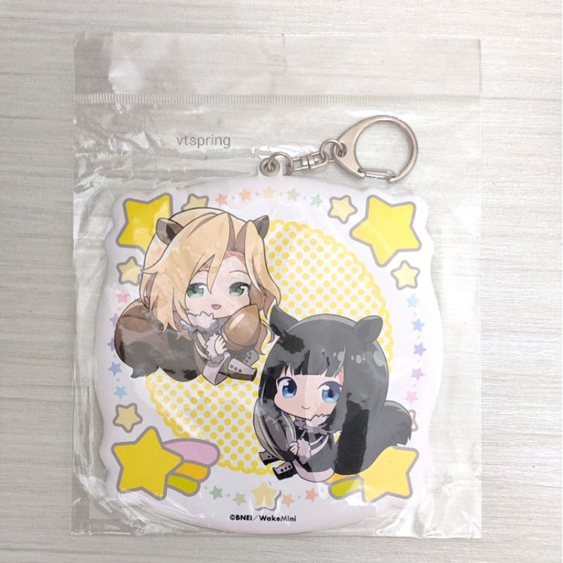 the idolmaster sideM altessimo fukafuka bread keychain