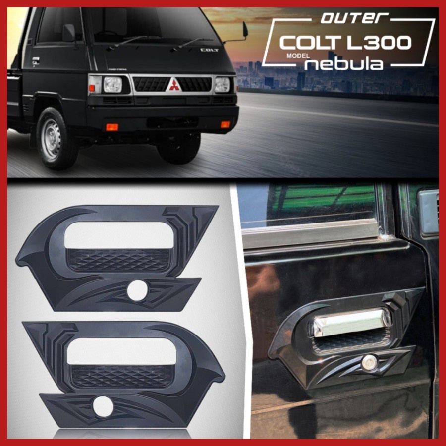 outer mitsubishi colt L300 black doff