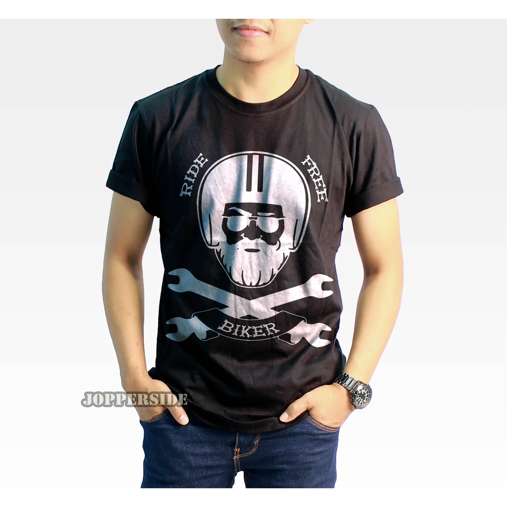 JOPPERSIDE TSHIRT KAOS DISTRO BIKER BIKERS MOTOR PRIA ORIGINAL PREMIUM TS7