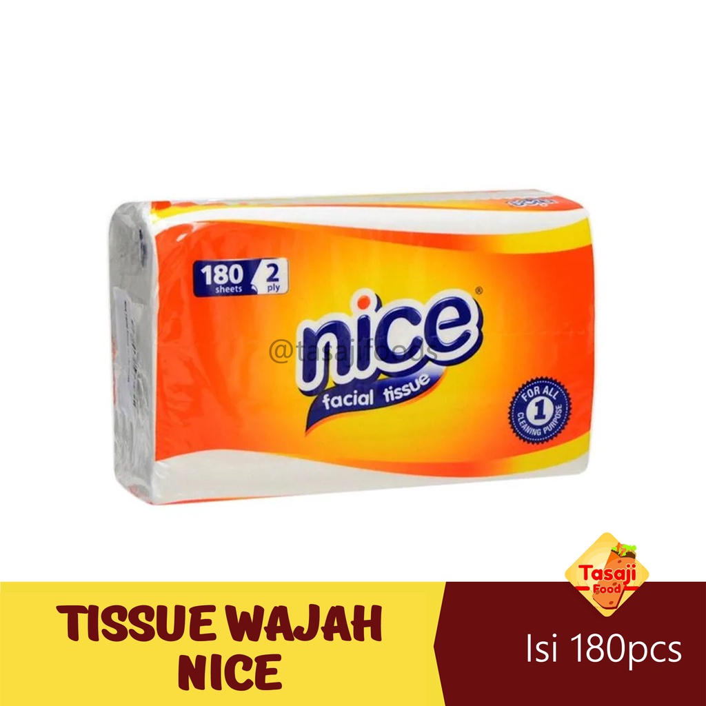 Nice Tisu Wajah 180 Sheets 2 Ply