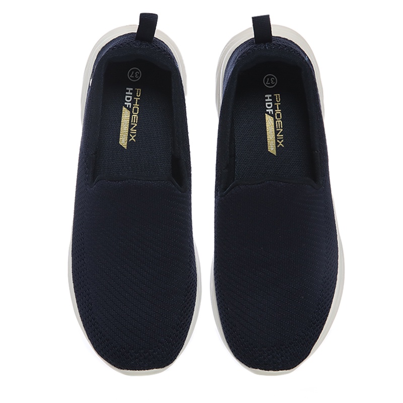 Phoenix Yuka Sepatu Slip On Wanita - Navy