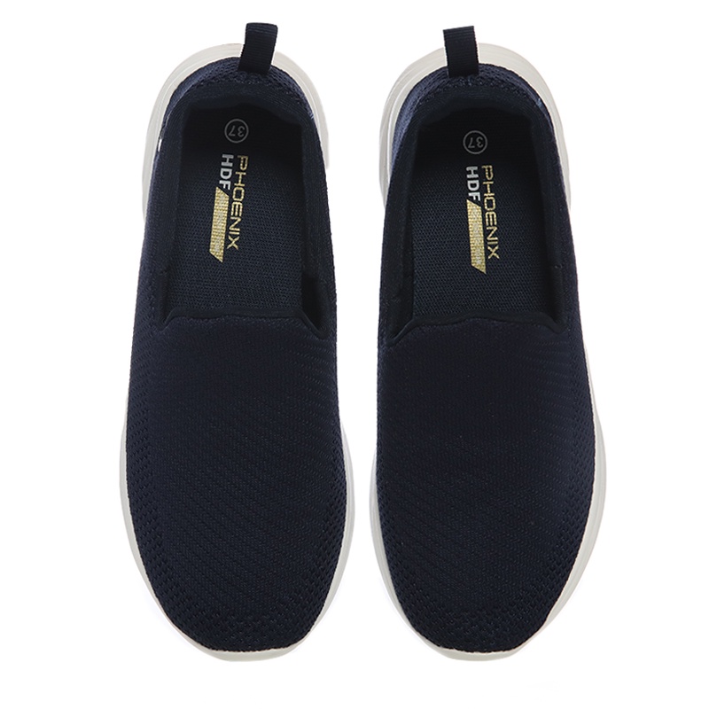 Phoenix Yuka Sepatu Slip On Wanita - Navy