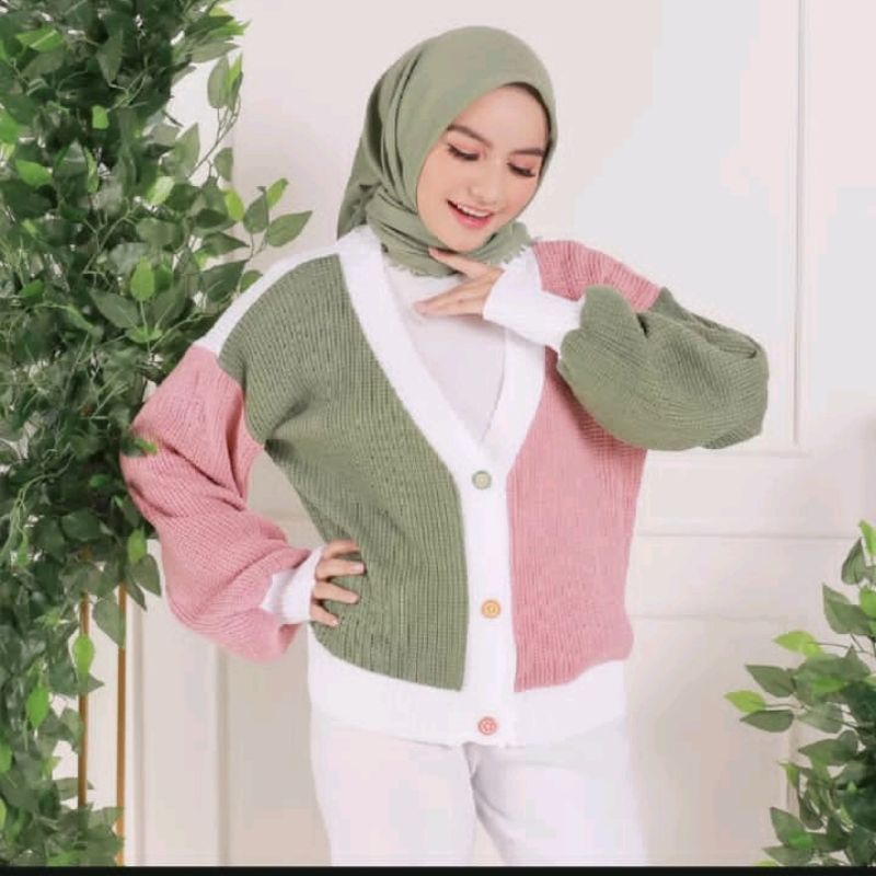 CARDIGAN RAJUT KNIT HIGS TWISS