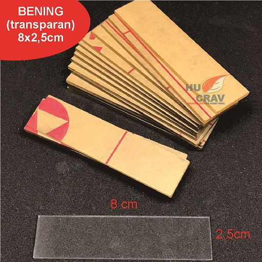 

Bahan Akrilik Papan Nama Dada Acrylic Name Tag WARNA BENING TRANSPARAN