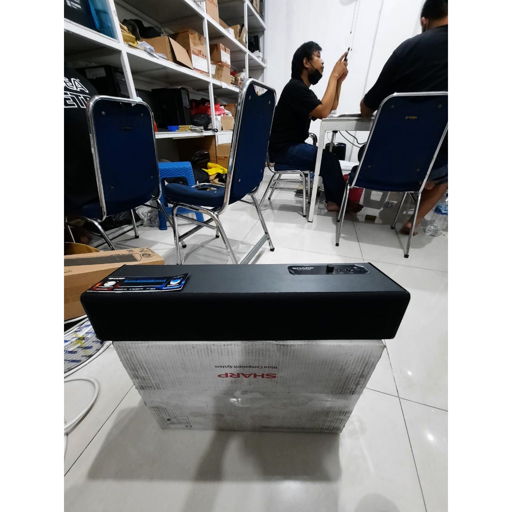 SHARP SPEAKER AUDIO BLUETOOTH CBOX SBT 300 BL SUPER BASS