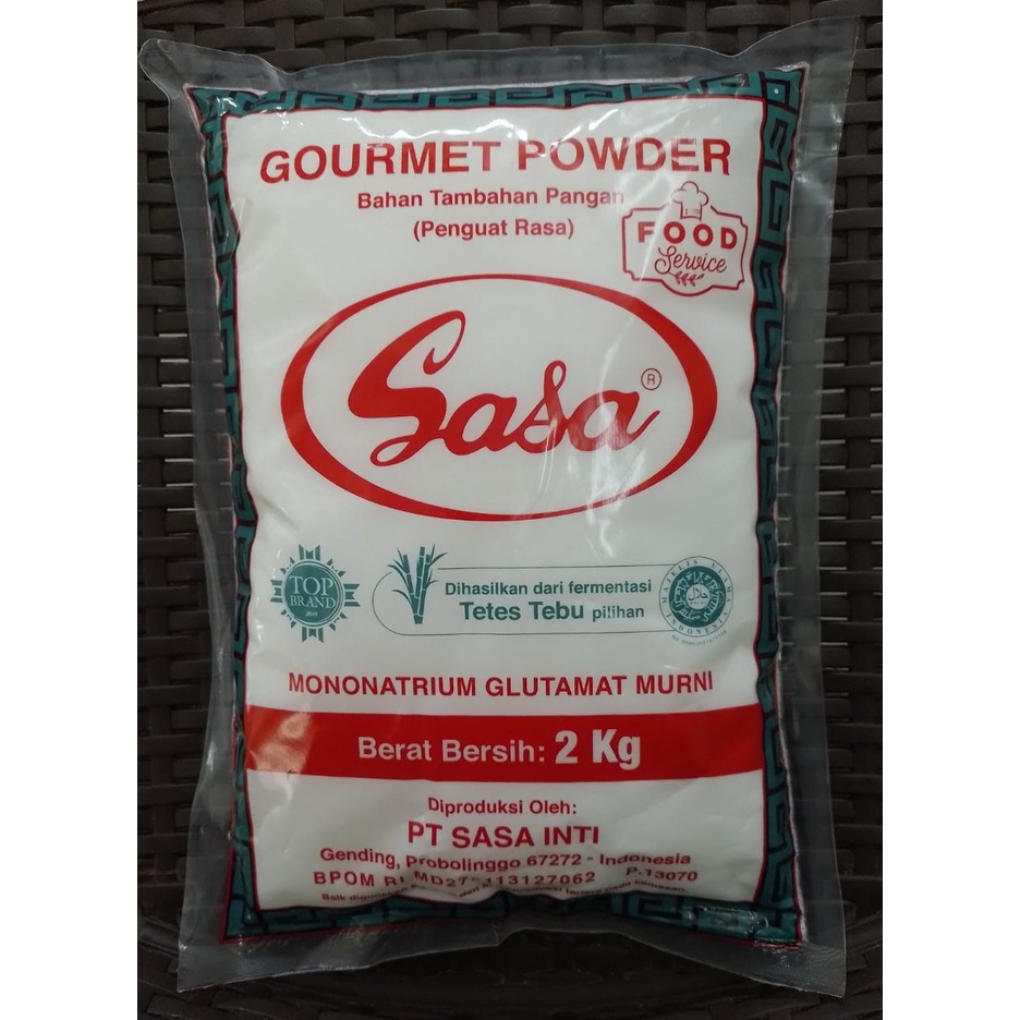 

Sasa Gourmet Powder - Bahan Tambahan Pangan (Penguat Rasa ) 2 Kg