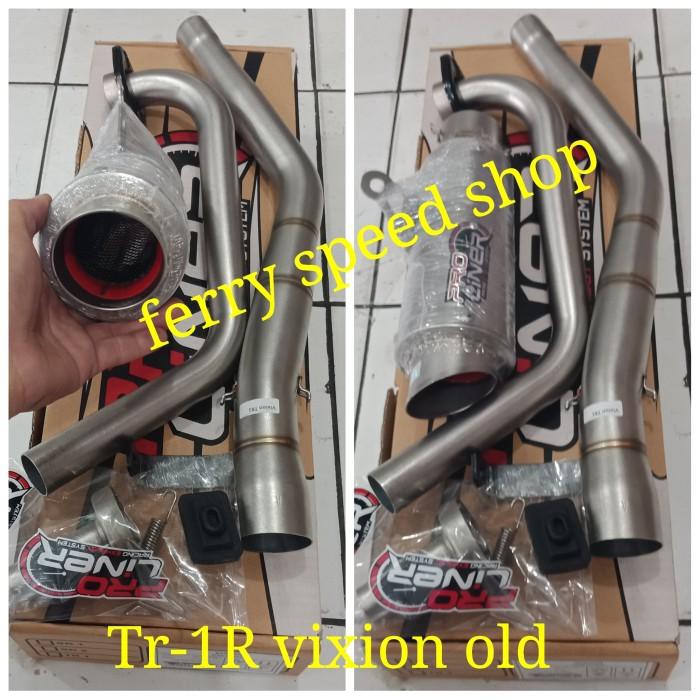 Knalpot proliner tr1 r vixion old knalpot proliner vixion old tr1 r