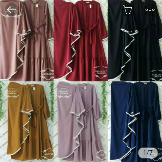 Nabila Set Gamis