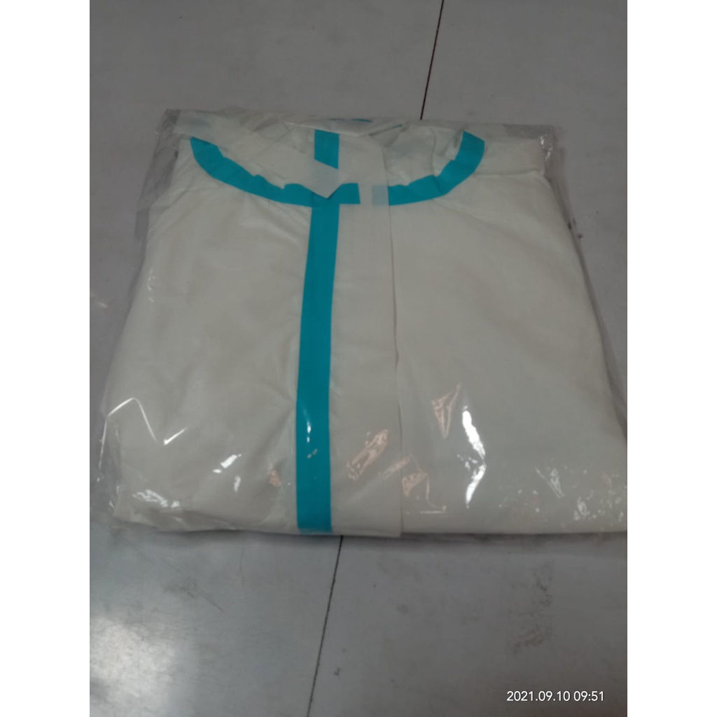 HAZMAT APD MICROPORUS SEAL NON AKD/Coverall Medis Microporus   AKD  / Pakaian / Hazmat Baju APD Anti