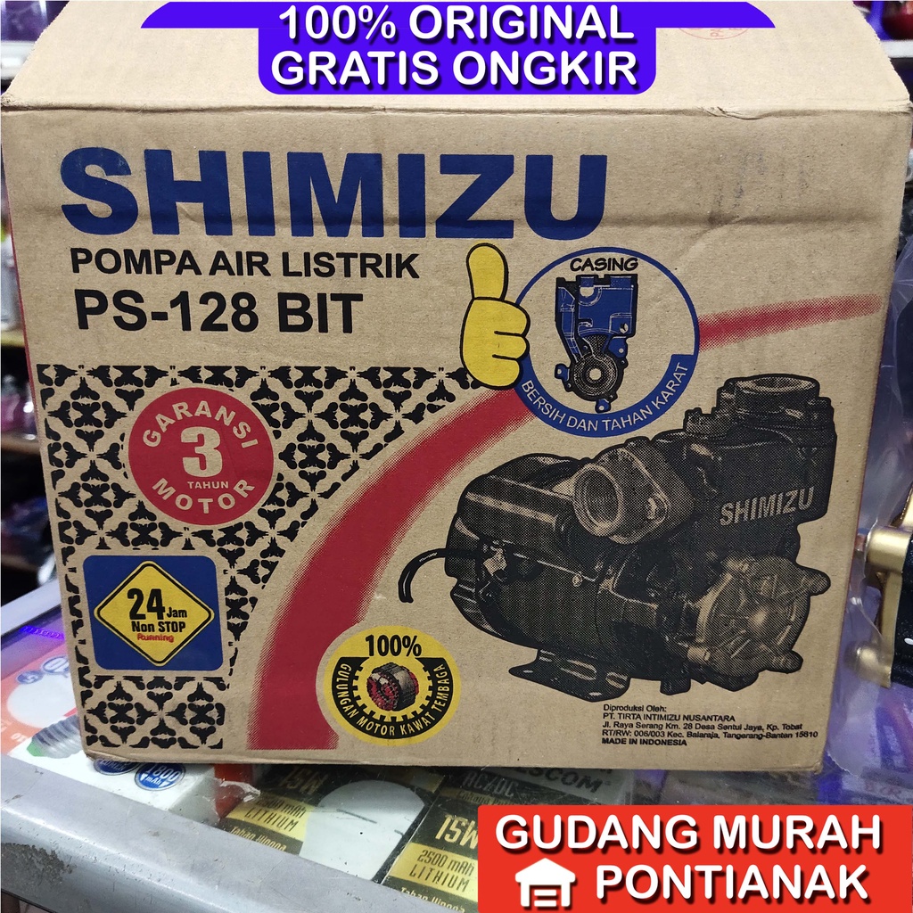 Pompa Air Shimizu PS 128 BIT