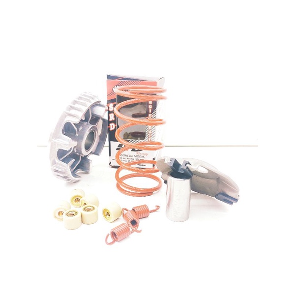 PAKET CVT RACING UPGRADE PLUS RUMAH ROLLER PAPAS BUBUTAN MIO J, MIO SOUL GT 113 CC, FINO FI, X RIDE 