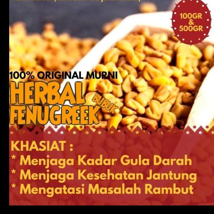 

Fenugreek/Hulbah Bubuk Serbuk Murni 500gr | Menjaga Kesehatan Jantung