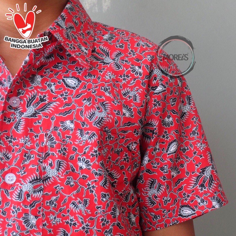 Seragam Baju Batik SD/MI/TK/PAUD JM 006