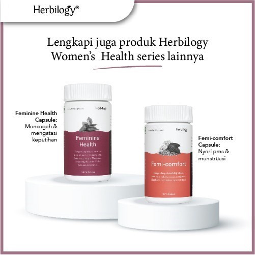 HERBILOGY Feminine Health Kesehatan Kewanitaan Mengatasi Keputihan