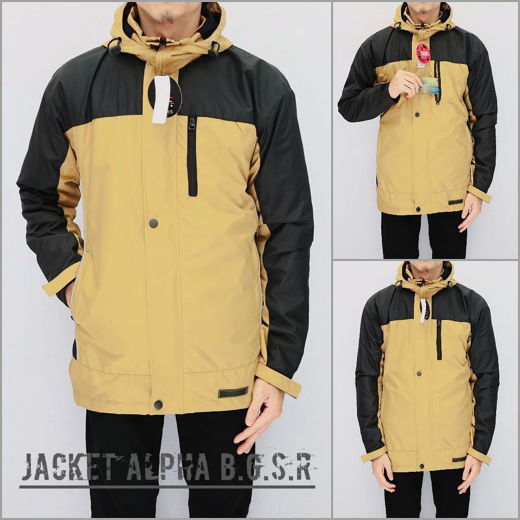 Jaket Alpha Original BGSR / Jaket Pria Ori BGSR