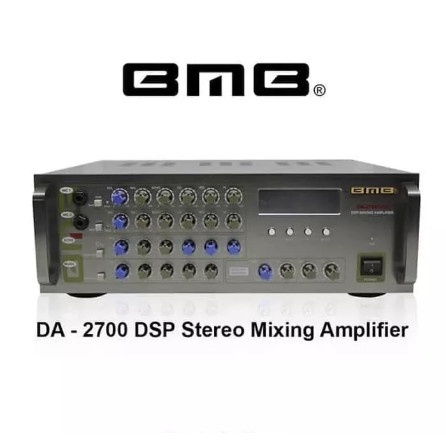 MIXER AMPLIFIER KARAOKE BMB DA-2700 DSP SYSTEM DIGITAL EFFECT