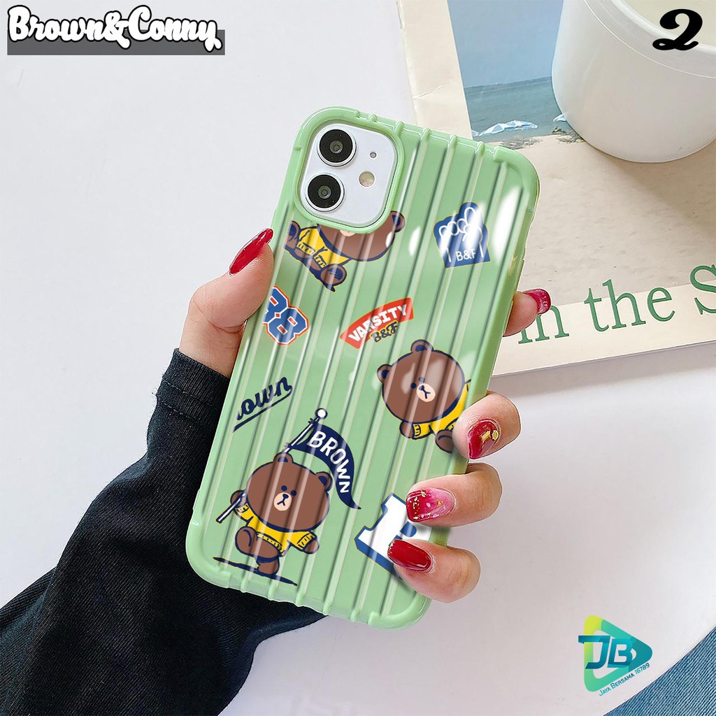 SOFTCASE BROWN&amp;CONNY REALME C1 C2 C3 U1 2 2 PRO 3 PRO 5 5I 5S 6 PRO X XT C11 C12 C15 NARZO JB2997