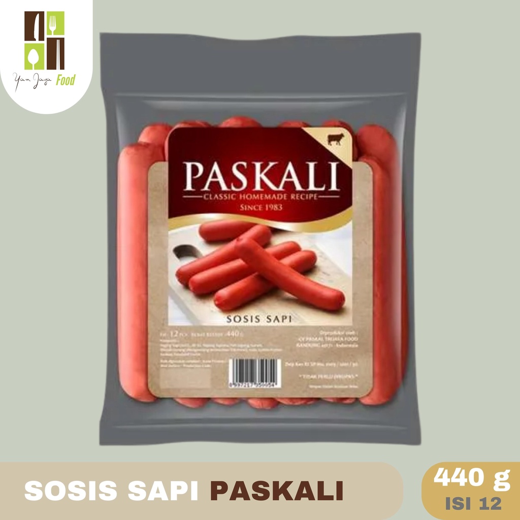 Sosis Sapi Paskali isi 12  [440g]