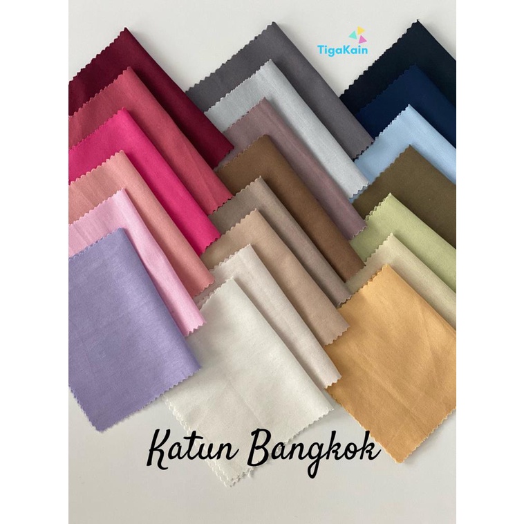 1 Meter Kain Katun Bangkok/ Cotton Bangkok Premium