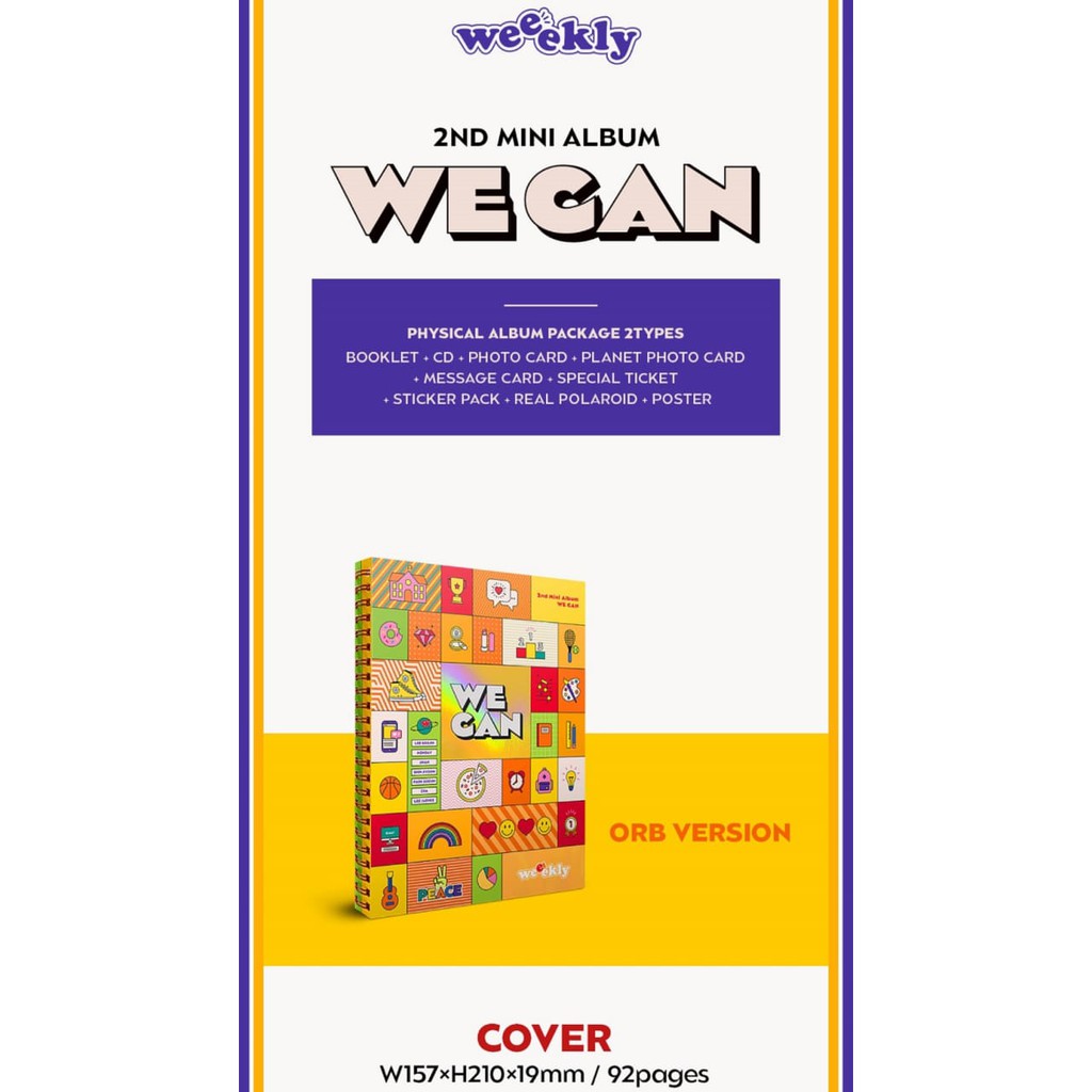 [READY] Weeekly 2nd Mini Album < WE CAN >