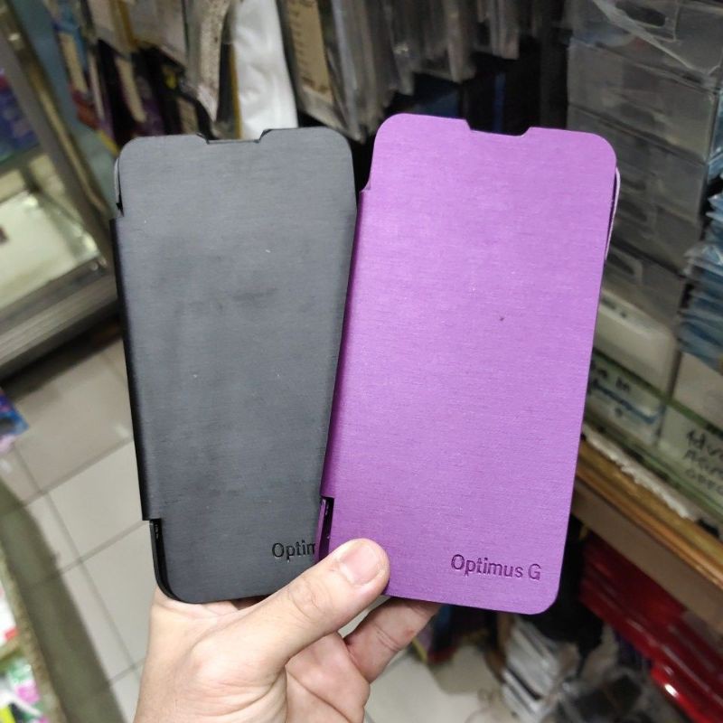 LG OPTIMUS L1ii TRI E475 , OPTIMUS L3ii E435 , OPTIMUS G E975 , OPTIMUS G PRO E985 flipcover buku