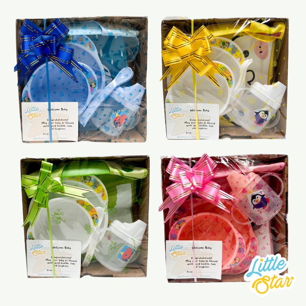 Hampers Bayi Newborn Baby Feeding Gift Set Kado Parcel Paket Perlengkapan Makan Mpasi