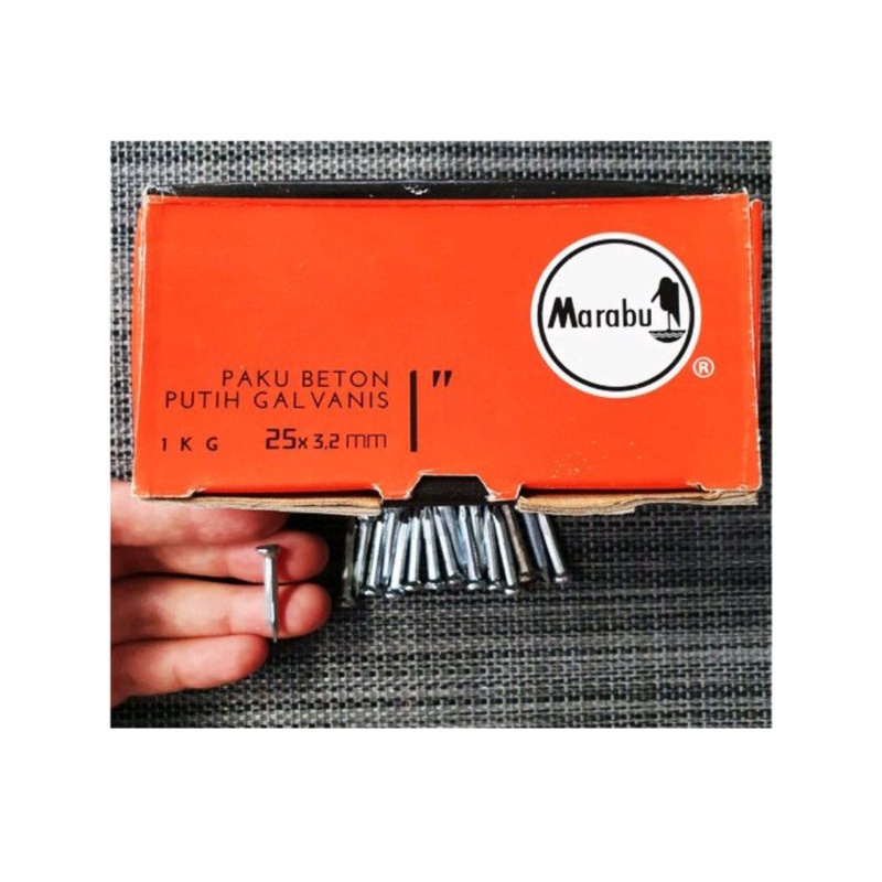 paku beton 1" /paku beton galvanis 1"