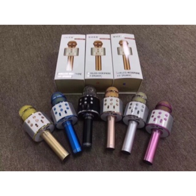 Mic Karaoke/mic bluetooth karsis WS 858