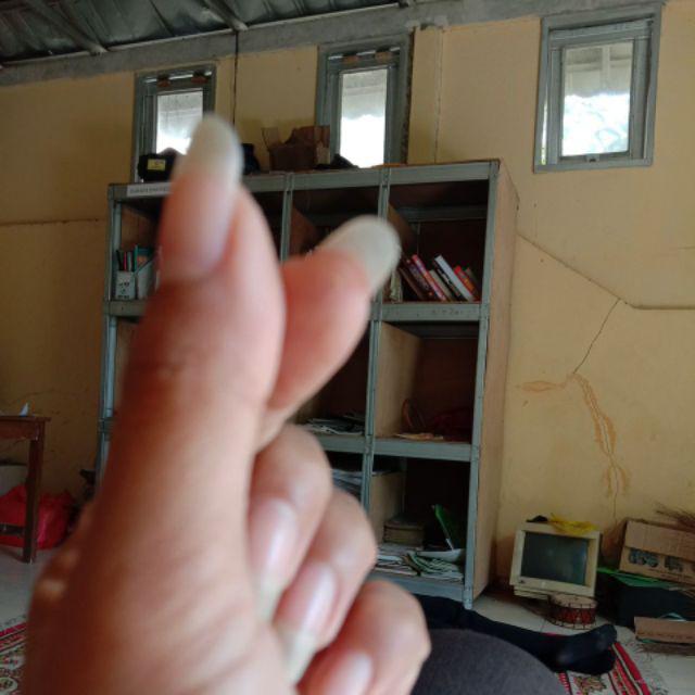 Payung Lipat 3 Putih Polos Rangka Kuat