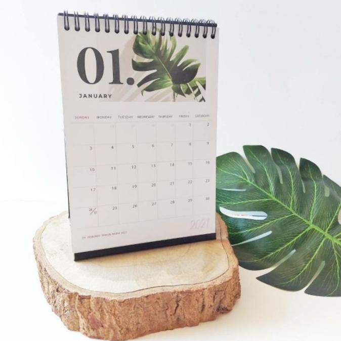 

BISA COD Kalender Meja 2022 Minimalis Premium / Desk Calendar Aesthetic Decor PROMO Kode 1232