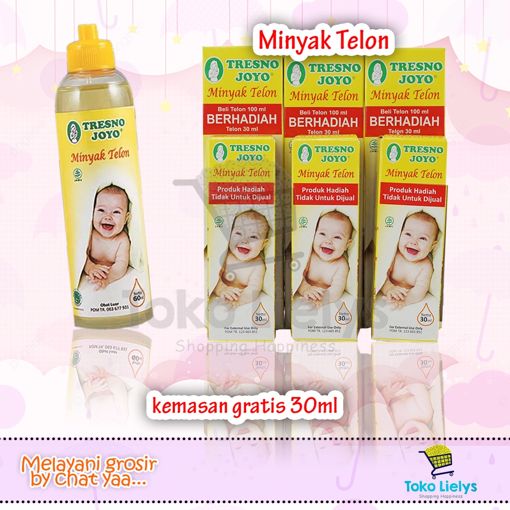 Minyak Telon Tresno Joyo Minyak Telon Citronella Herbal Plus 100ml Banded