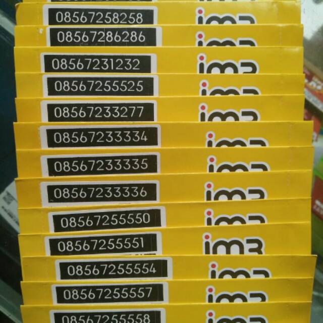 JUAL KARTU PERDANA 11 DIGIT INDOSAT NO CANTIK