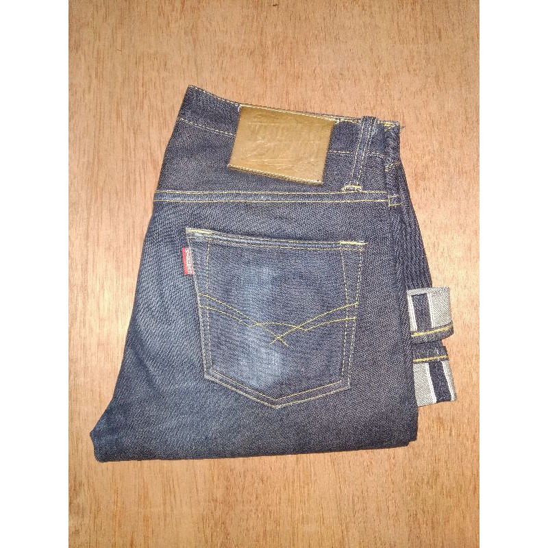 wingman denim selvedge blue indigo second original