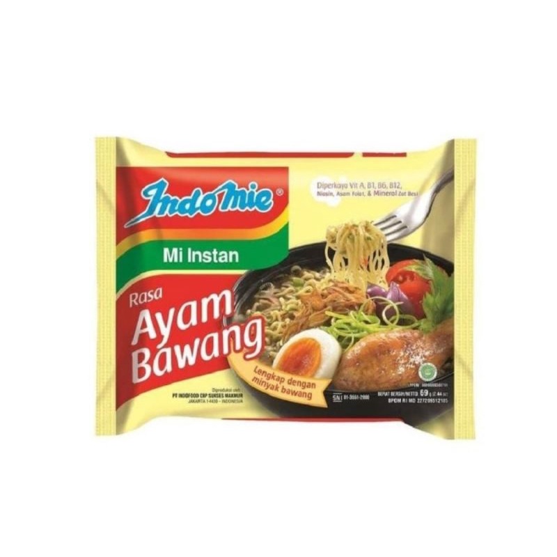 

Indomie Ayam Bawang 1 Pcs