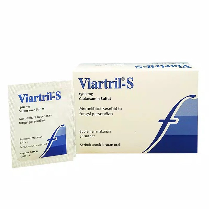 VIARTRIL - S SERBUK GLUCOSAMINE 1500 MG ISI 30 SACHET