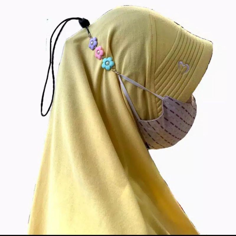 Strap masker 2in1 // Strap Hijab 2in1 // Gantungan tali masker 2in1 // Kalung masker 2in1