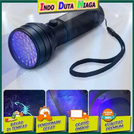 IDN TOOLS - TaffLED Senter Ultraviolet UV 400nm 51 LED UV-51