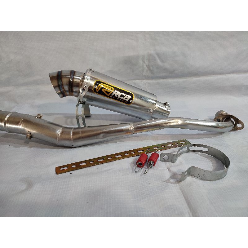 Knalpot racing RCB Corong supra x 110/125/blade/kharisma/revo/vega/jupiter/smash/shogun/astrea