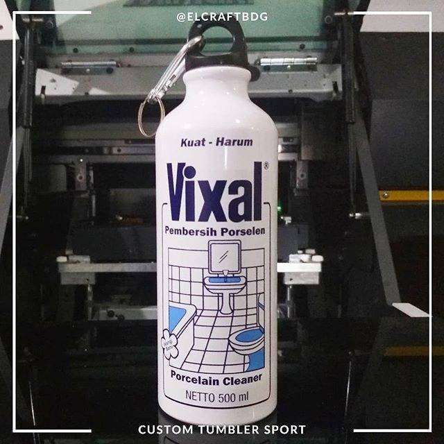 BOTOL MINUM CUSTOM GAMBAR VIXAL - BOTOL MINUM CUSTOM 500 ML