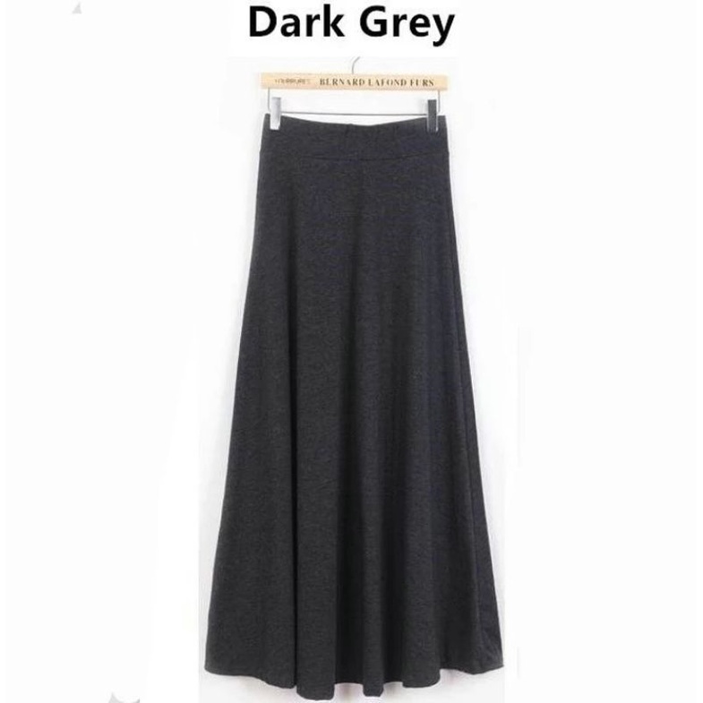 Rok Panjang Wanita Dewasa Maxi Rok Panjang Kerja