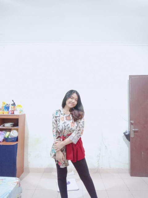 M-l-xl-xxl Batik Tunik Wanita Asj Sa Hrb026 Kenongo Pekalongan Sogan Tulis